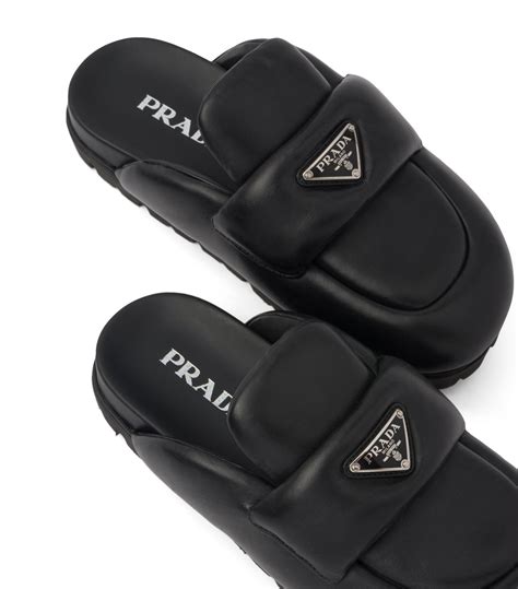 prada twisted leather slide mule|prada mules for women.